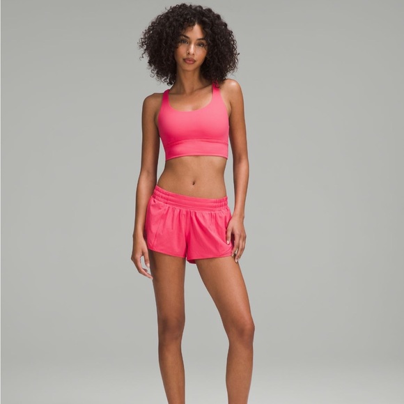 Lululemon Hotty Hot Low Rise Lined Short 2.5” Glaze Pink - Picture 7 of 11